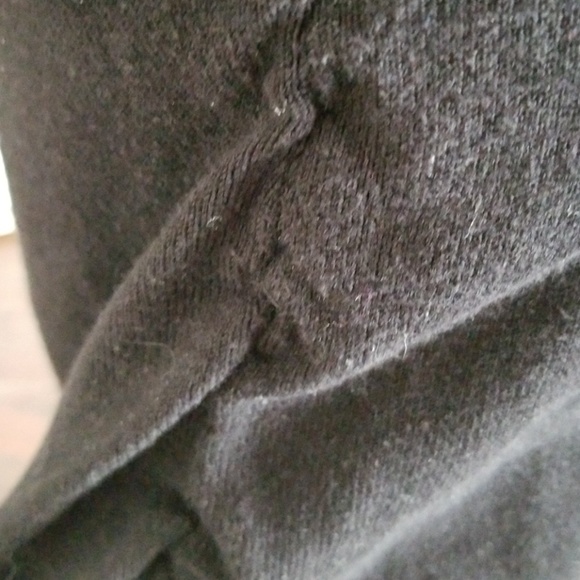 Bebe Black Bronze Sweater Dress - Picture 3 of 6